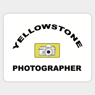 Yellowstone Photographer Sticker